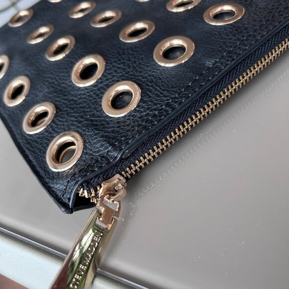 Steve Madden Envelope Purse with Gold Holes - Picture 3 of 4